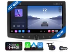 Android 13 6+64G UX6SK2 Plus 2DIN 10.1" Qled Stereo Radio Gps Carplay Lte. Fixed Price $259.41.