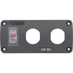 Blue Sea 4364 Water-resistant Panel 15A Circuit Breaker, 2X Blank Apertures. Fixed Price $27.17.