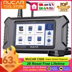Used Mucar CS90 OBD2 Scanner Ecm System Diagnostic + 28 Resets Service. Fixed Price $89.00.