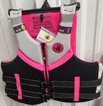 Body Glove Women's Adult Evoprene Pfd Life Jacket/ Vest, Dual Size 2XL/3XL Pink. Fixed Price $28.50.