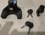 2" Heavy Duty Trailer Coupler Lock Kit Anti Theft Hitch Set With Keys New. Fixed Price $69.95.
