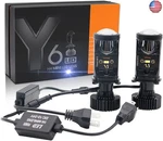 Ysy 2PCS H4/9003/HB2 Led Headlight Bulbs With Mini Projector Lens Canbus Hi/lo. Fixed Price $110.00.