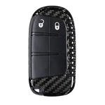 Genuine Carbon Fiber Key Fob Cover For Jeep Compass Grand Cherokee Srt Renega.... Fixed Price $67.63.
