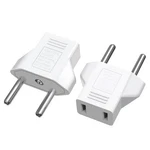 Jorindo (WHITE-2PCS) Eu Plug To Usa Socket Travel Power. Fixed Price $13.44.