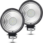 Nwpangu 4.3INCH Led Work Bar, 84W Round Offroad Lights Additional. Fixed Price $35.01.