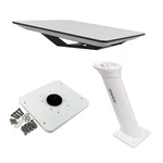 Kvh Gen 2 Starlink Flat Panel Kit W/ 16" Seaview Pedestal. Fixed Price $1852.36.