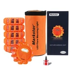 6-PACK Led Road Car Emergency Kit,magnetic Base & Hook Flares Safe.... Fixed Price $43.35.