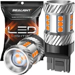 Sealight 7443 Led Turn Signal 7444NA 7441 T20 W21W Bulbs, 2700K.... Fixed Price $36.32.