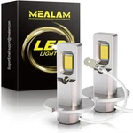 H3 Led Fog Light Bulbs 6000K White 1:1 Mini Size Plug Play 300% Brightness. Fixed Price $37.04.