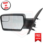 Kool Vue FD227L Mirror Manual Folding Left Side 2011-2012 Ford F-150. Fixed Price $81.99.