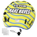 Towable Tube 1-3 Riders 510 Lbs Inflatable Boating Water Sports Yellow Vevor. Fixed Price $178.99.