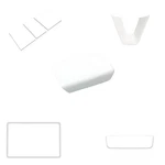 Frani Center Console Cover 5PCS Set M3 Highland/my Juniper, White. Fixed Price $75.57.