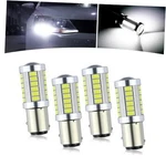 Tesnaao PACK-4 Car Led Brake Light, 33SMD 1200LM High Pcs White #1157. Fixed Price $15.18.
