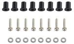 Harley Headlight Well Nuts - Touring Bucket Nacelle Stainles.... Fixed Price $26.59.