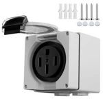 Hifind Amp Rv Power Outlet Box-nema 14-50R Receptacle, 125/250V Heavy-duty.... Fixed Price $27.81.
