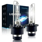 Innovited Hid Xenon Headlight Bulbs 6000K Cool D2S, White. Fixed Price $34.90.