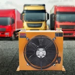 Hydraulic Oil Cooler 110V Fan Aluminum Radiator Cooling 60W. Fixed Price $183.86.