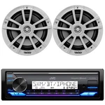 Jvc KD-X38MBS Bluetooth Radio/aux Lcd Receiver, 2X 6.5" 225W Marine Speakers. Fixed Price $169.00.