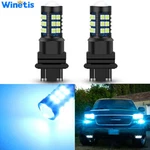 Winetis 2X 3157 4157 Led Bulb Ice Blue Bright 3030 Smd Drl Daytime Running Light. Fixed Price $16.92.