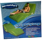 Airhead Water Lounger Float, Gravity Lounge, Lime Cool Suede, Green AHSC-025. Fixed Price $49.99.