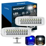 Wfpower Led Marine Boat Lights, 6.3INCH White & Blue Spreader 2 1 Deck Spo.... Fixed Price $43.22.