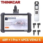 Thinkcar 689 +tpms Tool+ 4SENSORS Diagnostic Scanner Canfd & Doip Active Test Us. Fixed Price $499.99.