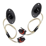Zosgrew 2 Pcs Car License Plate Light Socket Harness, Waterproof Black. Fixed Price $13.68.