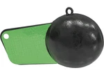 Extreme Max 3006.9094 Coated Pancake Downrigger Weight - 12 Lbs. W/ Green Flash. Fixed Price $62.75.