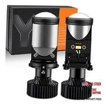 Ysy 2PCS 60W/PAIR Lamp H4 Led Mini Lens Projector Car Headlight Black. Fixed Price $72.23.